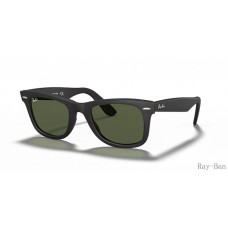 Ray Ban Original Wayfarer Classic Black And Green RB2140F Sunglasses