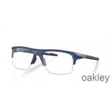 Oakley Plazlink Matte Translucent Blue Eyeglasses