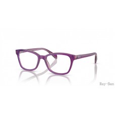 Ray Ban Optics Kids Top Purple/Pink/Beige Frame RY1591 Eyeglasses