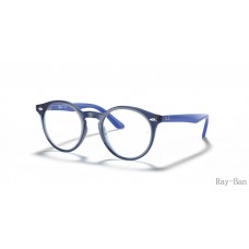 Ray Ban Optics Kids Transparent Blue Frame RY1594 Eyeglasses