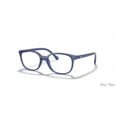 Ray Ban Optics Kids Transparent Blue Frame RY1900 Eyeglasses