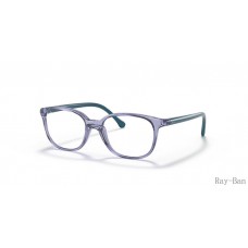 Ray Ban Optics Kids Transparent Violet Frame RY1900 Eyeglasses