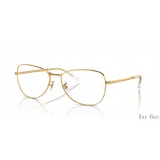 Ray Ban Optics Gold Frame RB3733V Eyeglasses