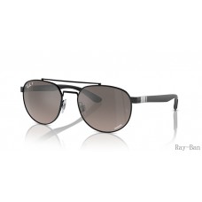 Ray Ban Chromance Black And Grey RB3736CH Sunglasses