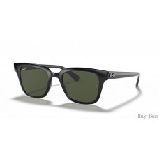 Ray Ban Black And Green RB4323 Sunglasses