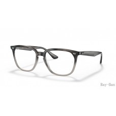 Ray Ban Optics Grey Havana Frame RB4362V Eyeglasses