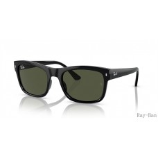 Ray Ban Black And Green RB4428F Sunglasses