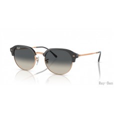Ray Ban Dark Grey On Rose Gold And Grey RB4429 Sunglasses