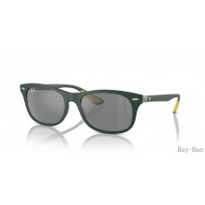 Ray Ban Scuderia Ferrari Collection Green And Grey RB4607M Sunglasses
