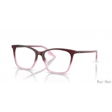 Ray Ban Optics Red/Pink Frame RB5422 Eyeglasses