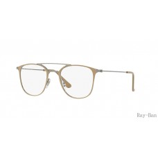 Ray Ban Optics Light Brown Frame RB6377 Eyeglasses