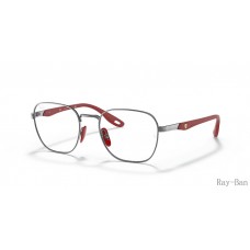 Ray Ban Scuderia Ferrari Collection Gunmetal Frame RB6484M Eyeglasses