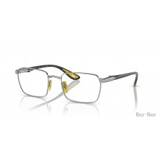 Ray Ban Optics Scuderia Ferrari Collection Silver Frame RB6507M Eyeglasses
