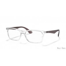 Ray Ban Optics Transparent Frame RB7047 Eyeglasses