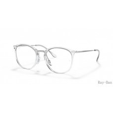 Ray Ban Optics Transparent Frame RB7140 Eyeglasses