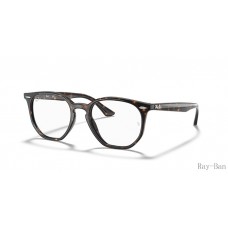 Ray Ban Hexagonal Optics Havana Frame RB7151 Eyeglasses