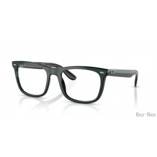 Ray Ban Optics Green Black Frame RB7209 Eyeglasses