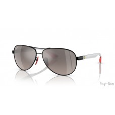 Ray Ban Scuderia Ferrari Collection Black And Grey RB8331M Sunglasses