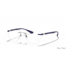 Ray Ban Optics Silver Frame RB8766 Eyeglasses