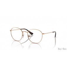 Ray Ban Rob Optics Kids Rose Gold Frame RY9572V Eyeglasses