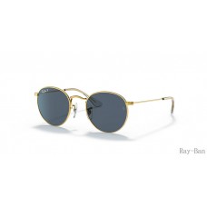 Ray Ban Round Kids Gold And Blue RB9547S Sunglasses