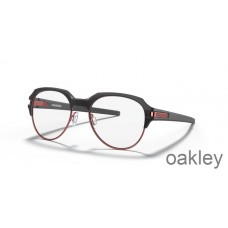 Oakley Stagebeam Satin Black/Brick Red Eyeglasses