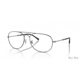 Ray Ban Bain Bridge Optics Gunmetal Frame RB3735V Eyeglasses