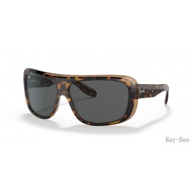 Ray Ban Blair Havana On Transparent Brown And Grey RB2196 Sunglasses