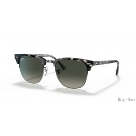 Ray Ban Clubmaster Fleck Grey Havana And Grey RB3016 Sunglasses