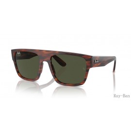 Ray Ban Drifter Striped Havana And Green RB0360S Sunglasses