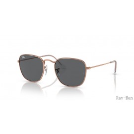 Ray Ban Frank Rose Gold Rose Gold And Grey RB3857 Sunglasses