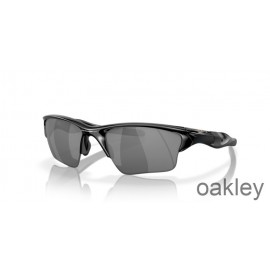 Oakley Half Jacket 2.0 XL Black Iridium Lenses with Polished Black Frame Sunglasses