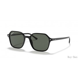 Ray Ban John Black And Green RB2194 Sunglasses