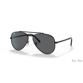 Ray Ban New Aviator Black And Grey RB3625 Sunglasses