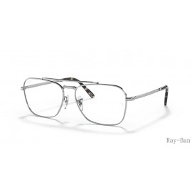 Ray Ban New Caravan Optics Silver Frame RB3636V Eyeglasses