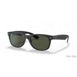 Ray Ban New Wayfarer Color Mix Black And Green RB2132 Sunglasses