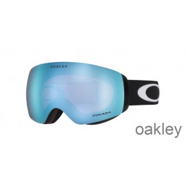Oakley Flight Deck M Snow Goggles in Matte Black with Prizm Snow Sapphire Iridium OO7064-41