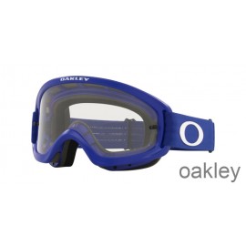 Oakley OinFrame 2.0 PRO XS MX Goggles in Moto Blue with Clear OO7116-13