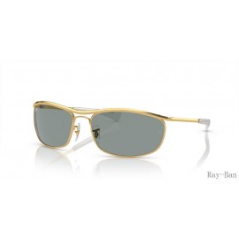 Ray Ban Olympian I Deluxe Gold And Blue RB3119M Sunglasses