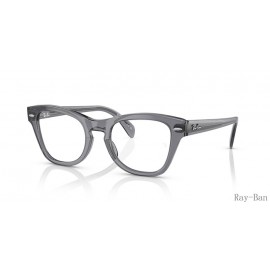 Ray Ban Optics Transparent Grey Frame RB0707V Eyeglasses