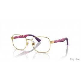 Ray Ban Optics Gold Frame RY1059 Eyeglasses