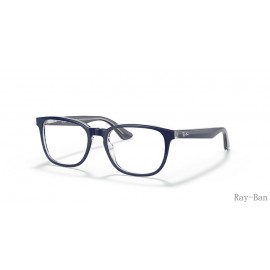 Ray Ban Optics Kids Blue On Transparent Frame RY1592 Eyeglasses