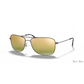 Ray Ban Chromance Gunmetal And Green RB3543 Sunglasses