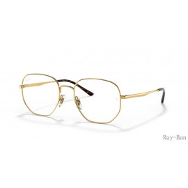 Ray Ban Optics Gold Frame RB3682V Eyeglasses