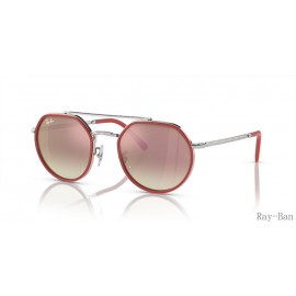Ray Ban Silver And Copper RB3765 Sunglasses