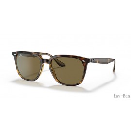 Ray Ban Havana And Dark Brown RB4362 Sunglasses