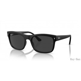 Ray Ban Black And Black RB4428F Sunglasses