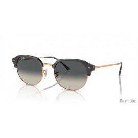 Ray Ban Dark Grey On Rose Gold And Grey RB4429 Sunglasses