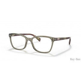 Ray Ban Optics Transparent Green Frame RB5362 Eyeglasses