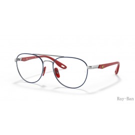 Ray Ban Scuderia Ferrari Collection Blue Frame RB6473M Eyeglasses